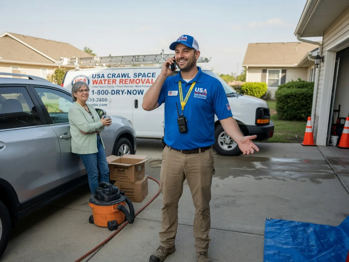 Crawl Space Water Removal Dearing, KS FAQs